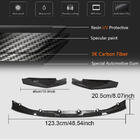 BMW 3 Serie G20/G21 2018– Frontbumper lipspoiler Lip V9 (voor G80, carbon) foto 5