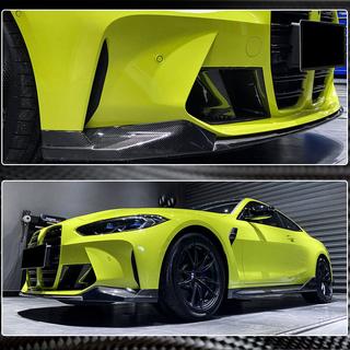 Frontbumper lipspoiler Lip V9 (voor G80, carbon) BMW 3 Serie G20/G21 2018– foto 3