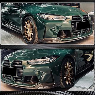 Frontbumper lipspoiler Lip V9 (voor G80, carbon) BMW 3 Serie G20/G21 2018– foto 4