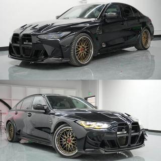 Front bumper lip Lip V1 (voor G82/G83, carbon) BMW 4-serie G22/23/26 2020– foto 2