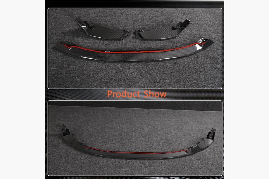 BMW 4-serie G22/23/26 2020– Voorbumper frontlip Lip V2 (voor G82/G83, carbon) Foto 3