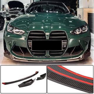Front bumper lip Lip V3 (voor G82/G83, carbon) BMW 4-serie G22/23/26 2020– foto 1