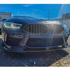 BMW 8-serie G14/G15/G16 2018– Front bumper lip spoiler (voor F91/F92/F93 M8, carbon) foto 7