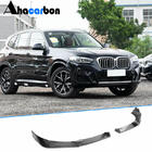 BMW X3 G01 2018– Frontbumper lip (voor M-Sport 2022-2024, carbon) foto 1