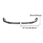 BMW X3 G01 2018– Frontbumper lip (voor M-Sport 2022-2024, carbon) foto 5