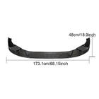 BMW X3 G01 2018– Frontbumper lip Lip V2 (voor F97 2018-2021, carbon) foto 11