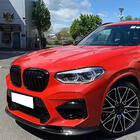 BMW X4 G02 2018– Front bumper lip Lip V2 (voor F98 2018-2021, carbon) foto 3