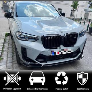 Front bumper lip spoiler (voor F98 2022-2025, carbon) foto 2
