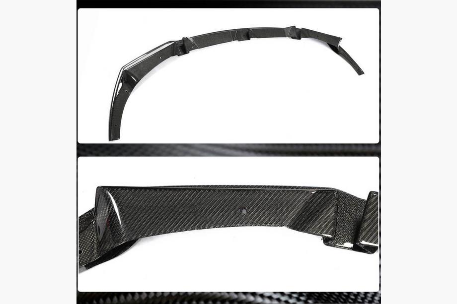 BMW X4 G02 2018– Voorbumper frontlip Lip (voor F98 2018-2021, carbon) Foto 3