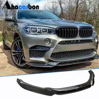 Voorbumper lipspoiler Lip V1 (voor F85, carbon) foto 1