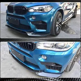 Voorbumper lipspoiler Lip V1 (voor F85, carbon) foto 4