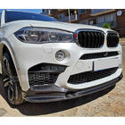 BMW X5 F15 2013–2018 Frontbumper lip Lip V2 (voor F85, carbon) foto 2