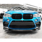 BMW X5 F15 2013–2018 Frontbumper lip Lip V2 (voor F85, carbon) foto 6