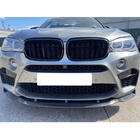 BMW X6 F16 2014–2019 Front bumper lip Lip V3 (voor F86, carbon) foto 2