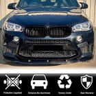 BMW X6 F16 2014–2019 Front bumper lip Lip V3 (voor F86, carbon) foto 3