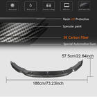BMW X6 F16 2014–2019 Front bumper lip Lip V3 (voor F86, carbon) foto 6