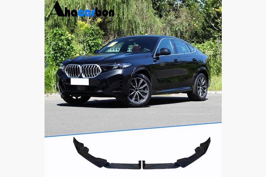 BMW X6 G06 2019–2027 ABS voorbumperlip (2023+ M-Sport) Image