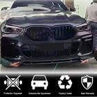BMW X6 G06 2019–2027 Front bumper lip Lip (voor M-Sport 2018-2022, carbon) foto 2