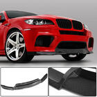 BMW X6 E71 2008–2014 Voorbumper lip spoiler Lip V1 (voor X6M, carbon) foto 1