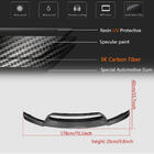 BMW X6 E71 2008–2014 Voorbumper lip spoiler Lip V1 (voor X6M, carbon) foto 5