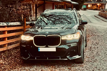 BMW X7 G07 2019– Frontlip voor voorbumper (voor M-Sport 2019-2022, carbon) foto 4
