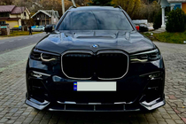 BMW X7 G07 2019– Frontlip voor voorbumper (voor M-Sport 2019-2022, carbon) foto 2