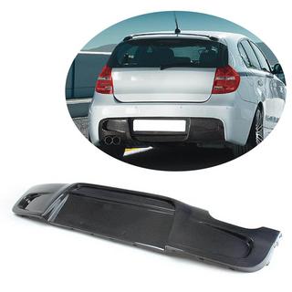 Achterbumper diffuser V2 (voor E87 M-Sport, carbon) BMW 1 Serie E81/E82/E87/E88 2004–2011 foto 2