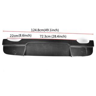 Achterbumperdiffuser V3 (voor E87 M-Sport, carbon) BMW 1 Serie E81/E82/E87/E88 2004–2011 foto 2