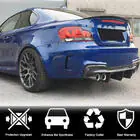 BMW 1 Serie E81/E82/E87/E88 2004–2011 Achterbumper diffuser (voor 1M E82, carbon) foto 3