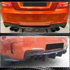 BMW 1 Serie E81/E82/E87/E88 2004–2011 Achterbumper diffuser (voor 1M E82, carbon) foto 4
