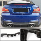 BMW 1 Serie E81/E82/E87/E88 2004–2011 Achterbumper diffuser FRP (voor 1M E82) foto 2