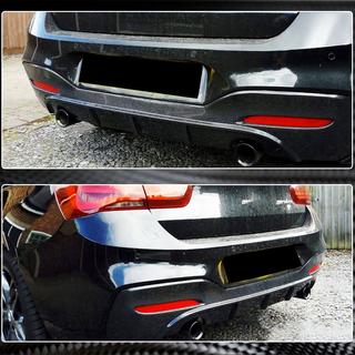 Achterbumper diffuser (voor M-Sport 2015-2019, carbon) foto 4