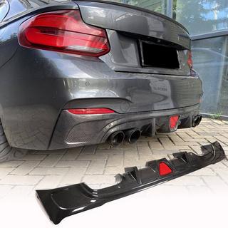 Achterbumperdiffuser V2 (voor F22/F23 M-Sport, carbon) foto 1