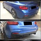 BMW 2-serie F22/F23 2014–2021 Achterbumperdiffuser V3 (voor F22/F23 M-Sport, carbon) foto 3