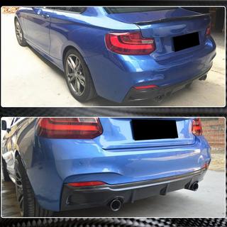 Achterbumperdiffuser V3 (voor F22/F23 M-Sport, carbon) foto 3