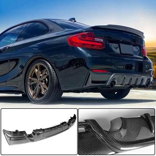Achterbumperdiffuser V4 (voor F22/F23 M-Sport, carbon) foto 2