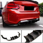 BMW 2-serie F22/F23 2014–2021 Achterbumper diffuser V1 (voor F87 M2/M2C, carbon) foto 1