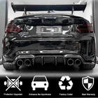 BMW 2-serie F22/F23 2014–2021 Achterbumper diffuser V1 (voor F87 M2/M2C, carbon) foto 7