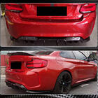 BMW 2-serie F22/F23 2014–2021 Achterbumper diffuser V1 (voor F87 M2/M2C, carbon) foto 9