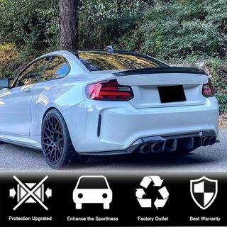Achterbumper diffuser V1 (voor F87 M2/M2C, carbon) foto 3