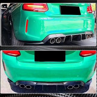 Achterbumper diffuser V2 (voor F87 M2/M2C, carbon) foto 4