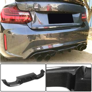 Achterbumper diffuser V4 (voor F87 M2/M2С, carbon) foto 1