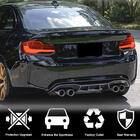 BMW 2-serie F22/F23 2014–2021 Achterbumper diffuser V6 (voor F87 M2/M2С, carbon) foto 3