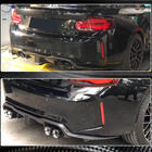 BMW 2-serie F22/F23 2014–2021 V7 achterbumper diffuser (voor F87 M2/M2C, carbon) foto 3
