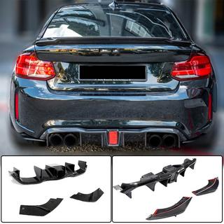 V8 achterbumper diffuser (voor F87 M2/M2C, carbon) foto 1