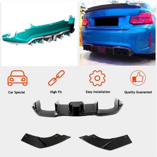 V8 achterbumper diffuser (voor F87 M2/M2C, carbon) foto 2