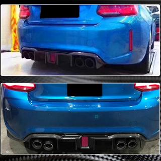 V8 achterbumper diffuser (voor F87 M2/M2C, carbon) foto 4