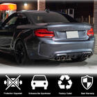BMW 2-serie F22/F23 2014–2021 Achterbumper diffuser V5 (voor F87 M2/M2C, carbon) foto 4