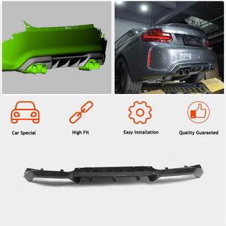 Achterbumper diffuser V5 (voor F87 M2/M2C, carbon) BMW 2-serie F22/F23 2014–2021 foto 3