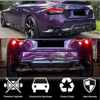 Achterbumper diffuser V2 (voor M-Sport, carbon) BMW 2 Serie G42 2021– foto 2